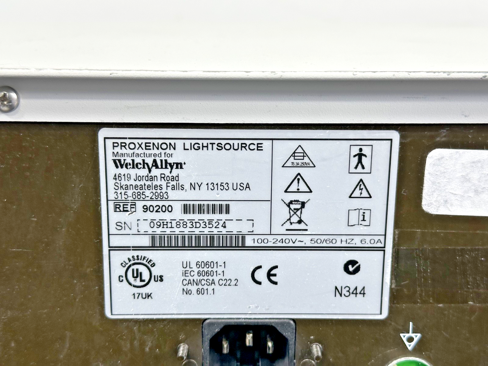 Welch Allyn ProXenon 350 REF 90200 Xenon Fiber Optic Light Source5