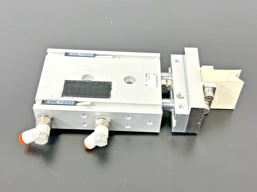 SMC 11 CXSL25TN 30 Z7 Pneumatic Cylinder w/ Auto Switches Used Untested0