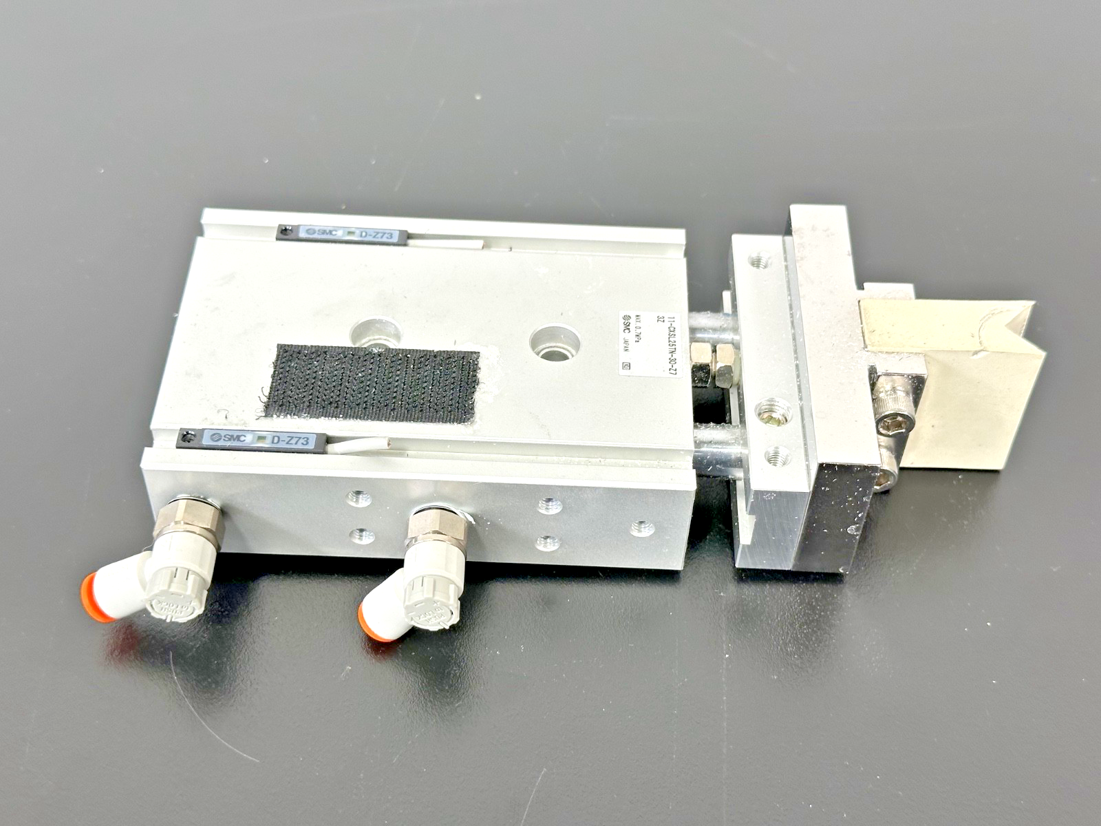 SMC 11 CXSL25TN 30 Z7 Pneumatic Cylinder w/ Auto Switches Used Untested0