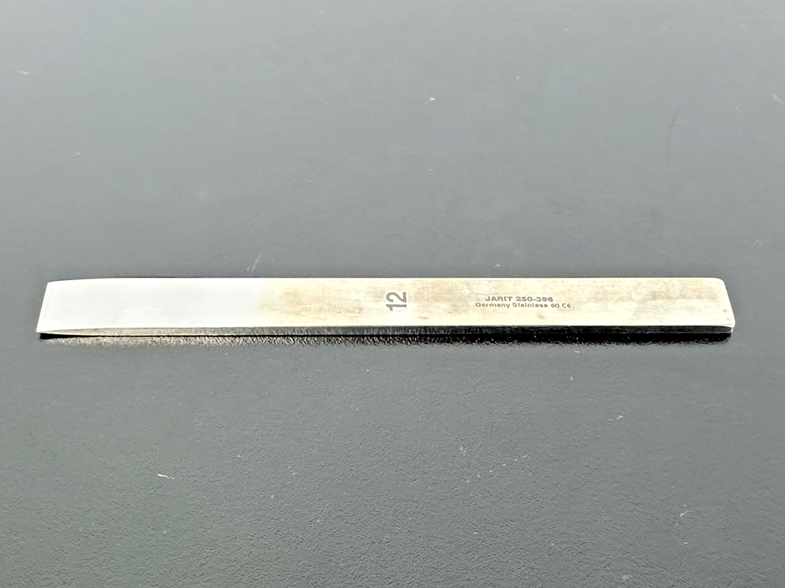 Jarit 250 396 Straight Hand Osteotome 12mm 5 Inch German Stainless0