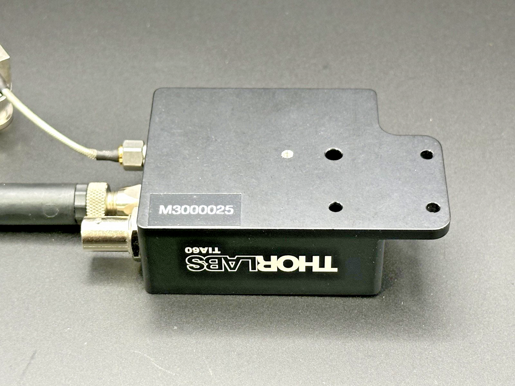 Thorlabs TIA60 PMT Transimpedance Amplifier 60 MHz w/ Cables Adapters4