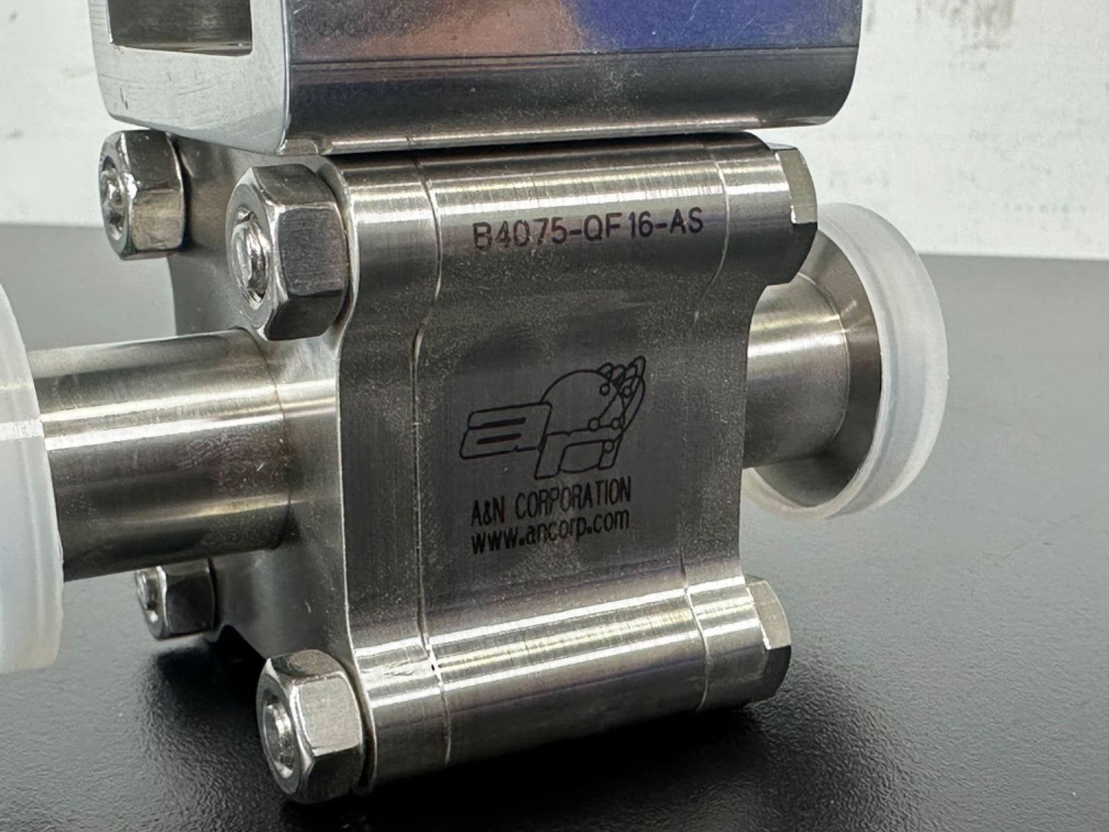 Actuatech GS 15 F04 Pneumatic Actuator w/ A&N Ball Valve B4075 0F16 AS Stainless4