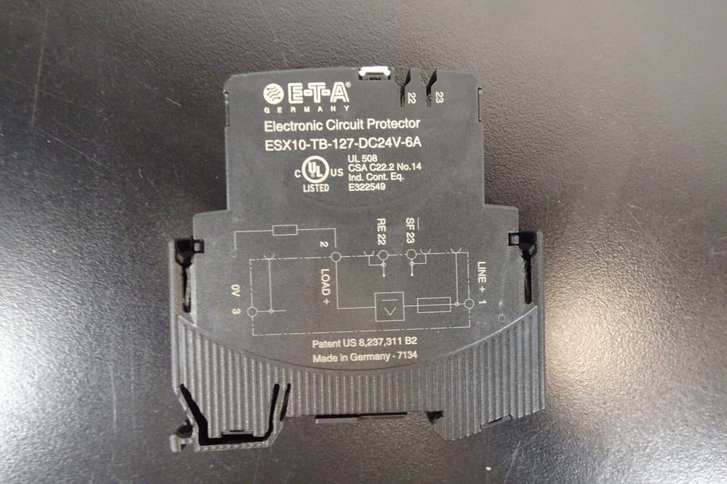 ETA ESX10 TB 127 DC24V 6A Electronic Circuit Protector1