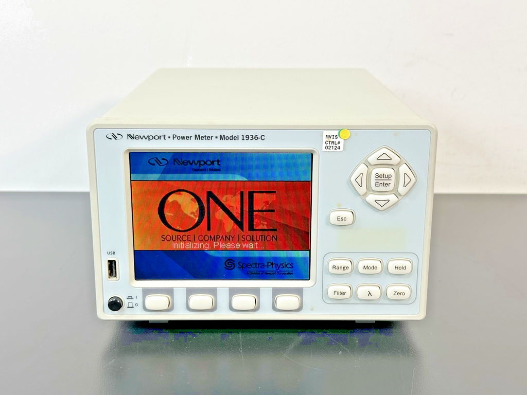 Newport 1936 C Single Channel Optical Power & Energy Meter Working0