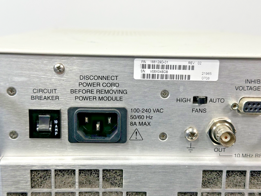 National Instruments NI PXI 1042 8 Slot 3U PXI Chassis 188129D 01 Used Powers On4
