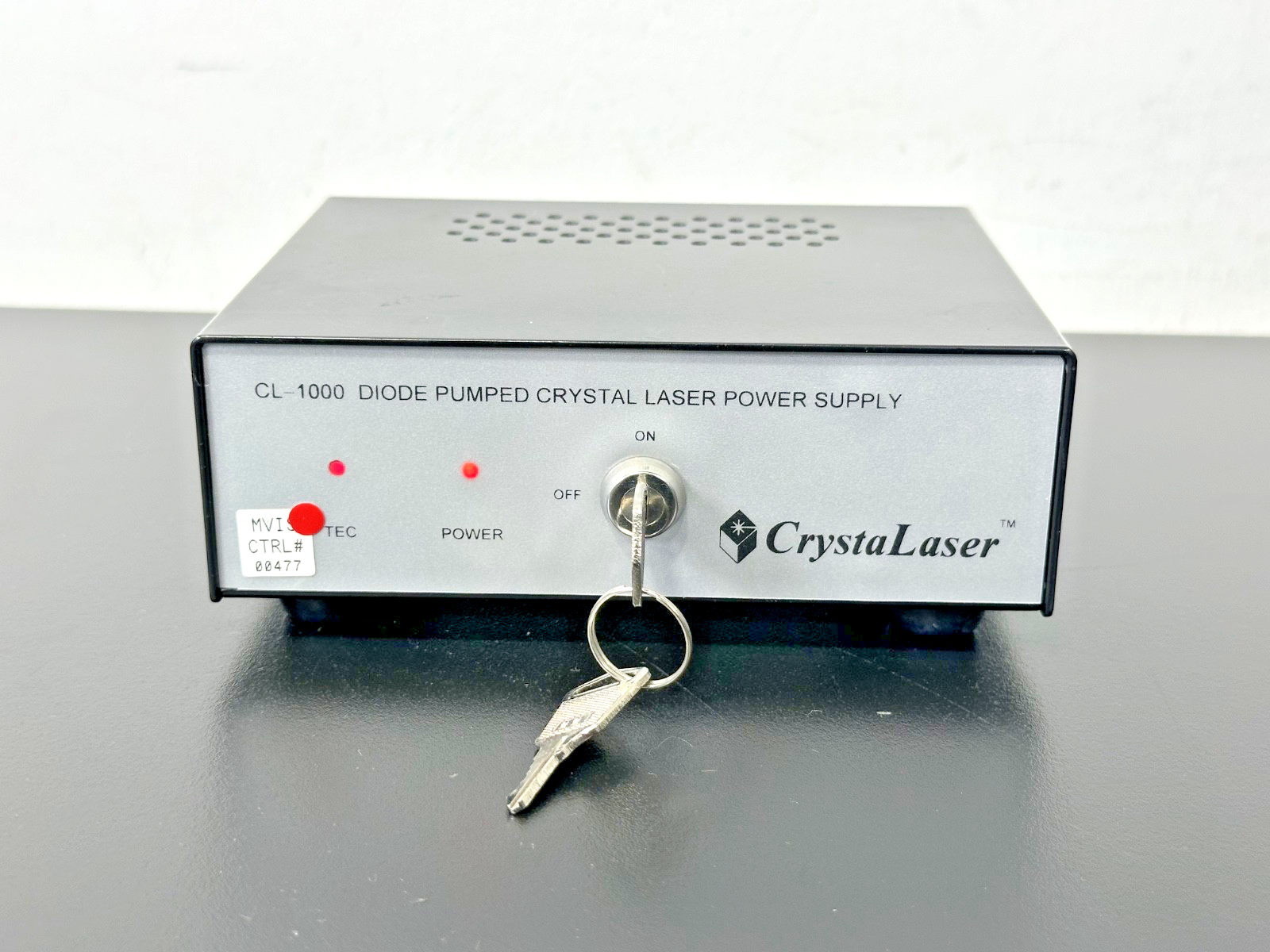 CrystaLaser CL 1000 Diode Pumped Crystal Laser Power Supply Working0