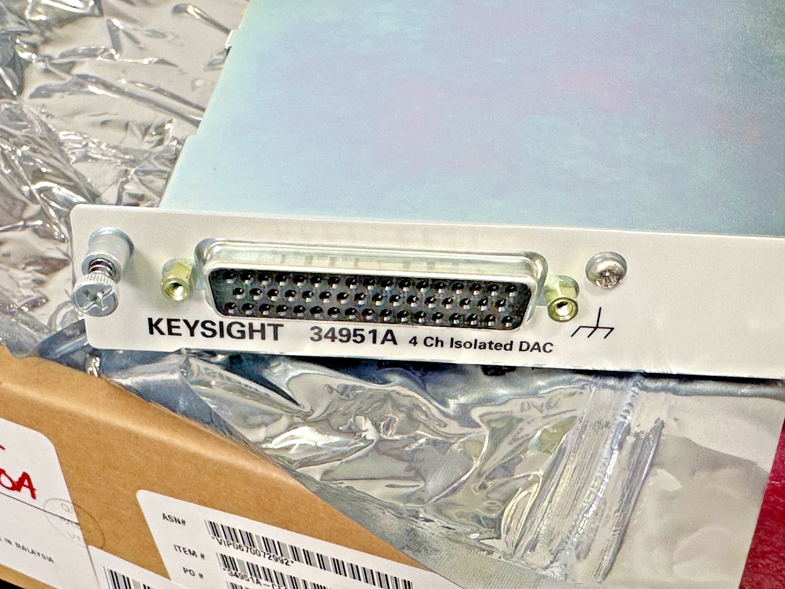 Keysight 34951A 4 Channel Isolated D/A Converter DAC Module w/ Waveform Memory5