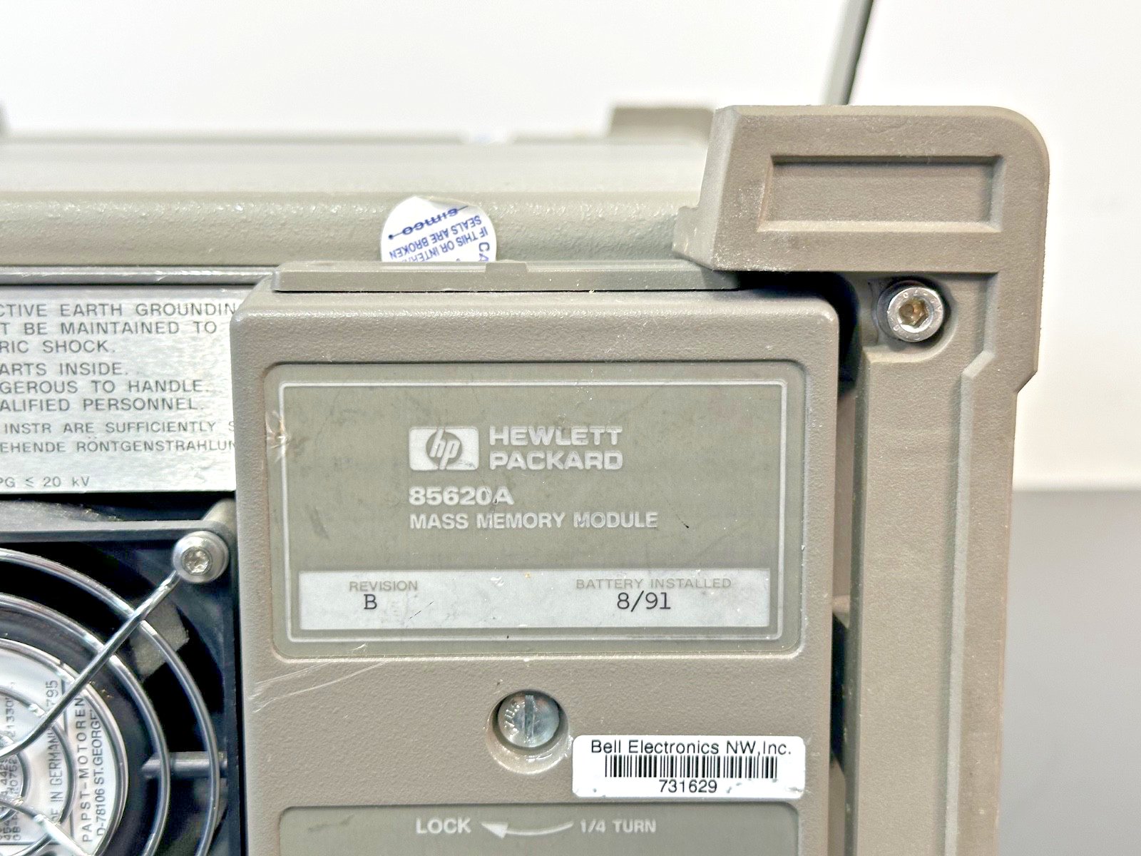 HP 8560E 30Hz 2.9GHz Spectrum Analyzer w/ 85620A Memory Module Working5
