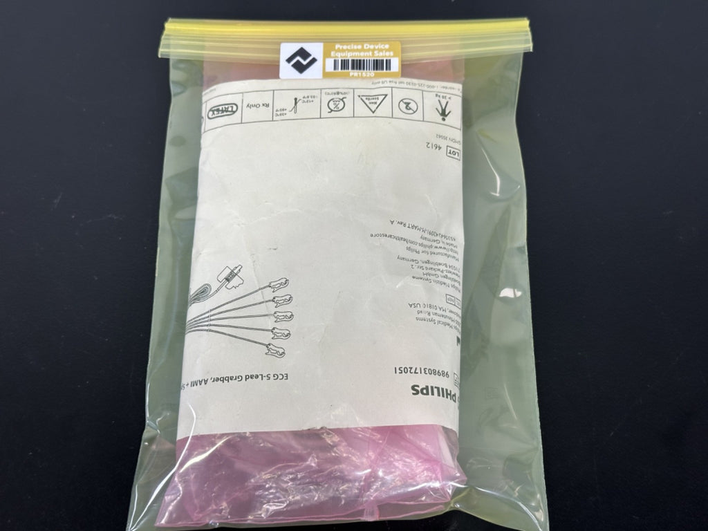 Philips 989803172051 ECG 5 Lead Grabber AAMI SpO2 Telemetry Cable3