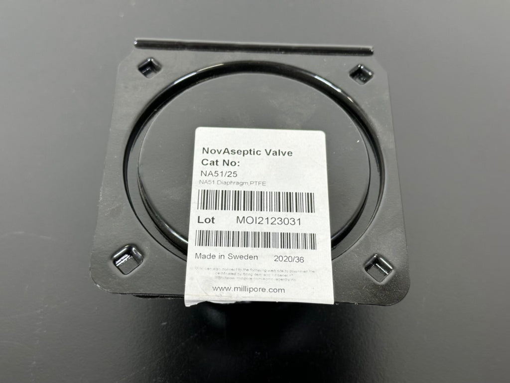 Millipore NovAseptic Valve NA51/25 PTFE Diaphragm Made In Sweden0