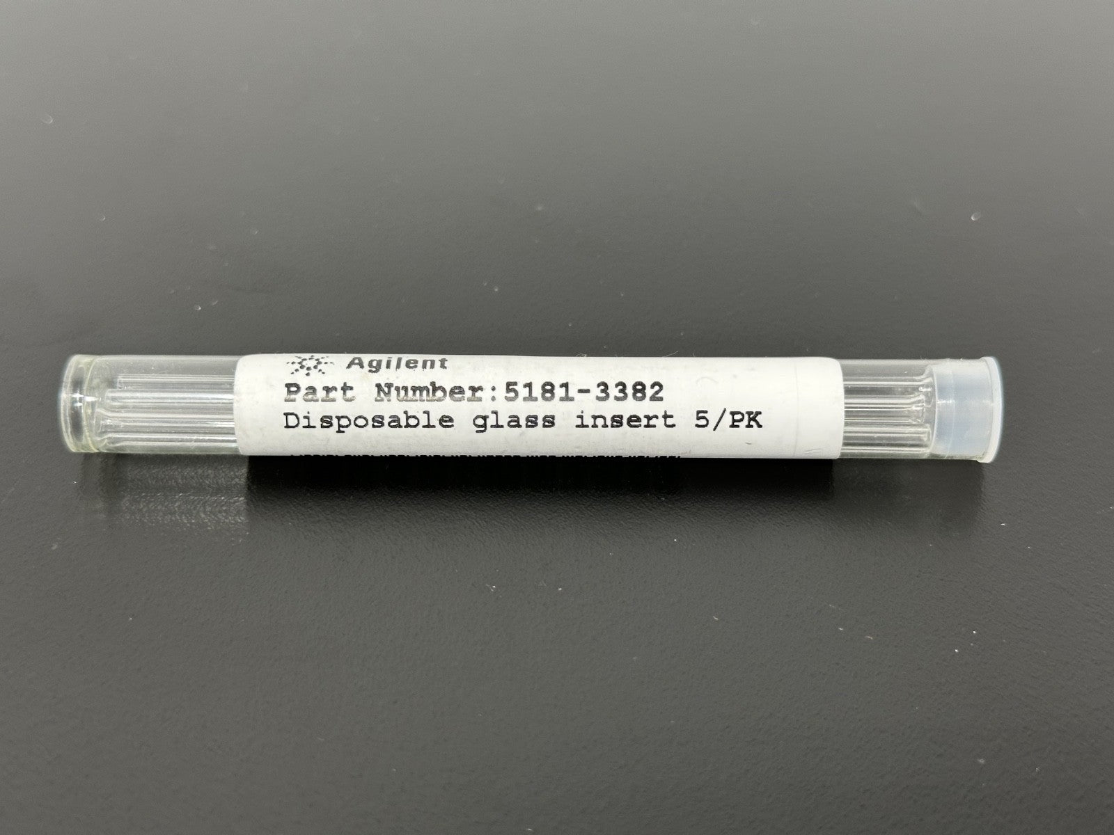 Agilent 5181 3382 Disposable Glass Inserts 5/PK GC Autosampler Vial Inserts0