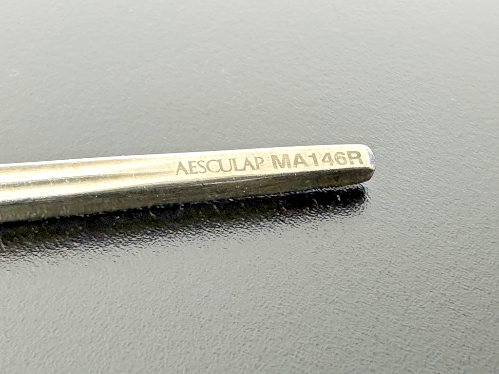 Aesculap MA146R Lempert Elevator Slight Angled 3mm 172mm Germany2