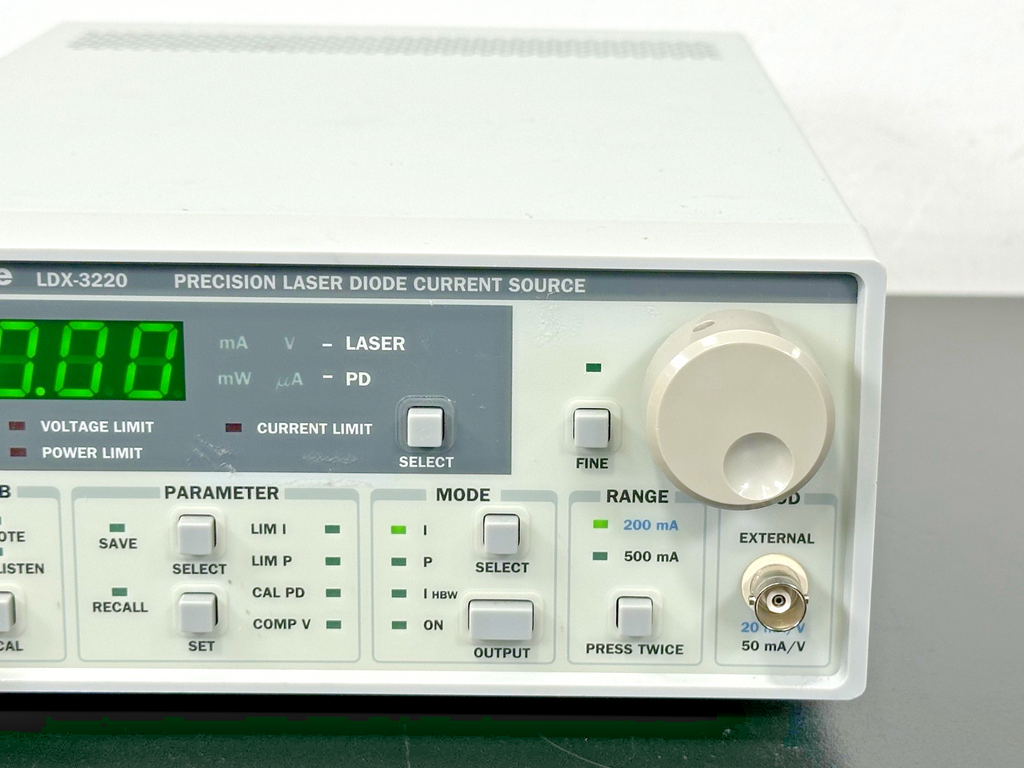 ILX Lightwave LDX 3220 Precision Laser Diode Current Source 500mA Working2