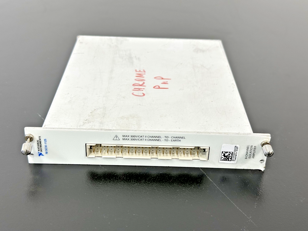 National Instruments NI SCXI 1125 8 Channel Isolation Amplifier Module1