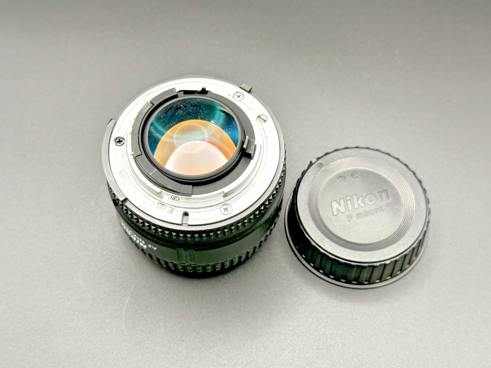 Nikon AF NIKKOR 50mm f/1.4D Prime Camera Lens Nikon F Mount w/ Caps3