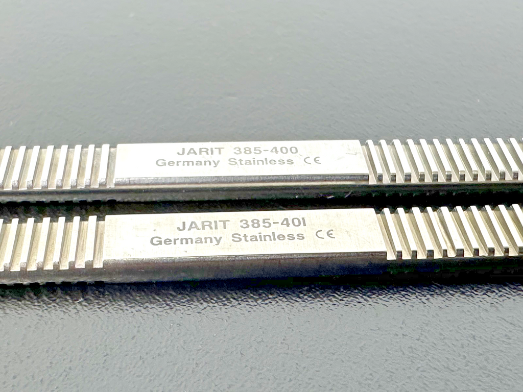 Lot of 2 Jarit 385 400 385 401 House Double Ended Curettes 7"3
