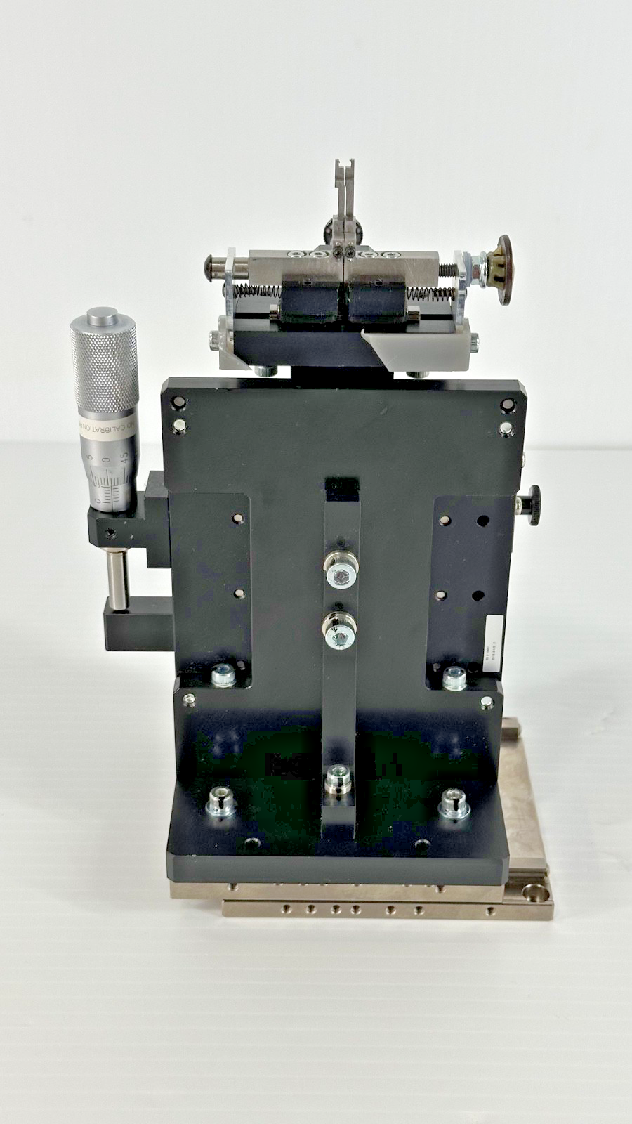 Custom Multi Axis Fiber Optic Alignment Positioning Stage w/ Micrometers0