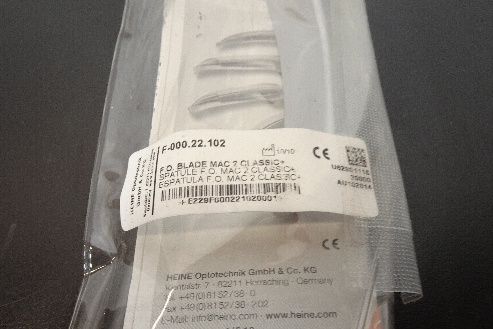 HEINE F 000.22.102 fiber Optic Blades1