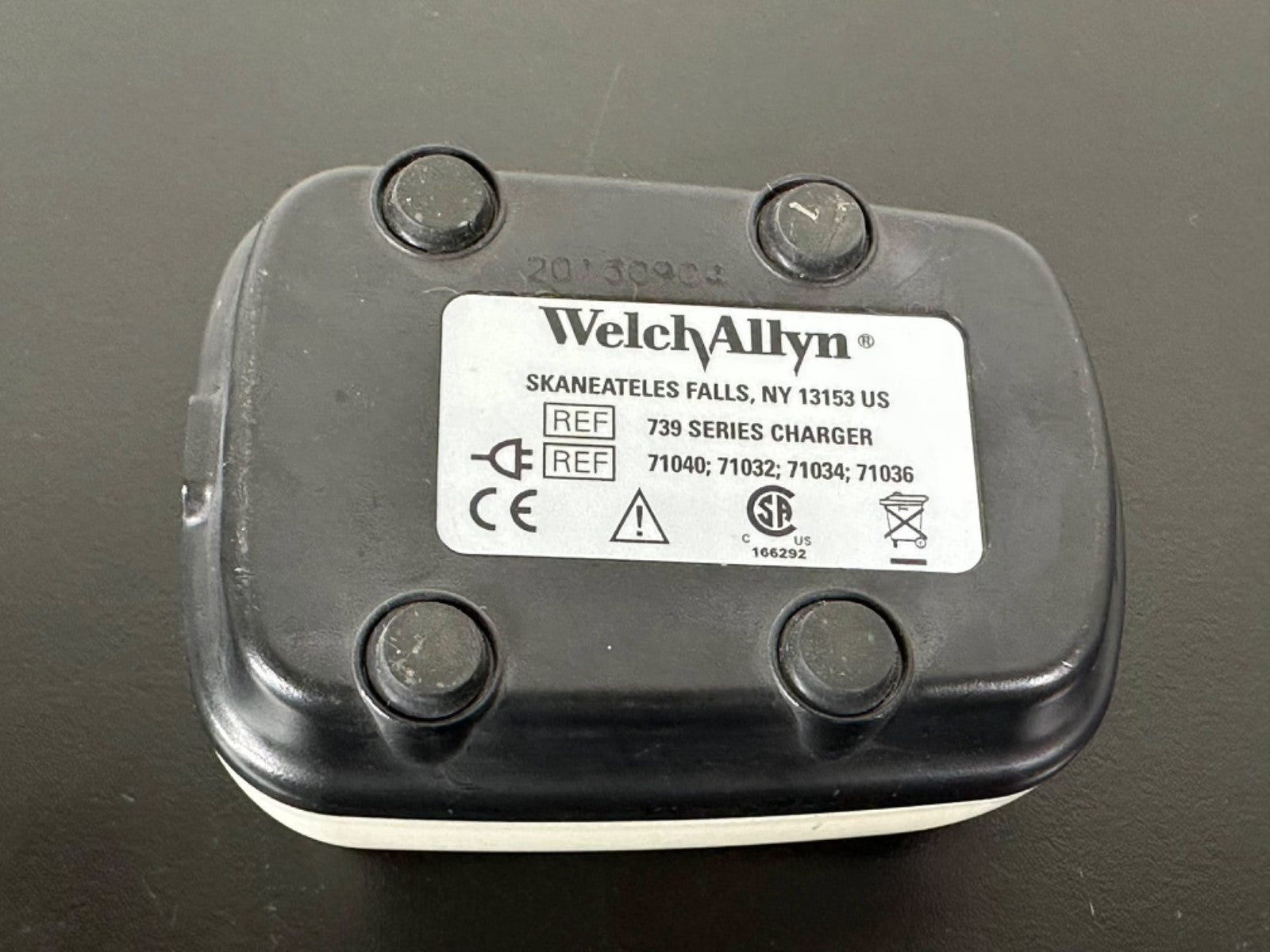 Welch Allyn 739 Series Charger Medical Diagnostic Handle Charger Base 710400