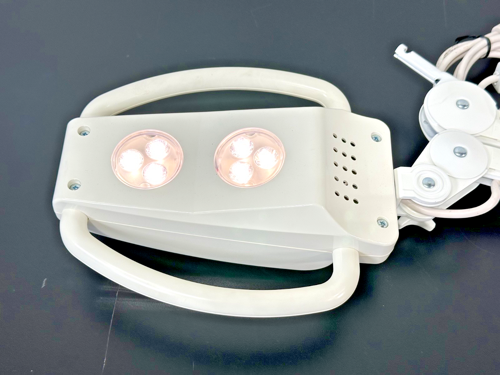 Philips Burton NXFL LED Exam Light Wall Mount Adjustable Arm Used Tested Working1