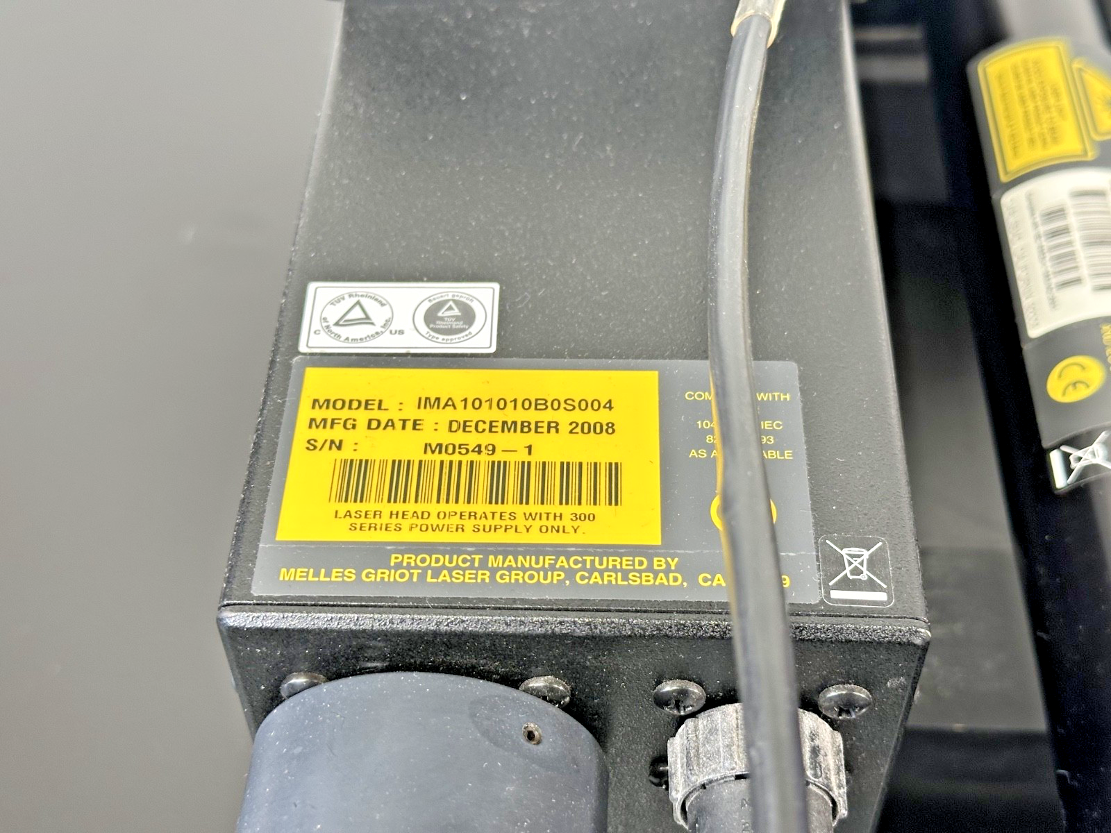 Melles Griot Laser System 05 LHP 991 05 LGP 193 Used Untested5