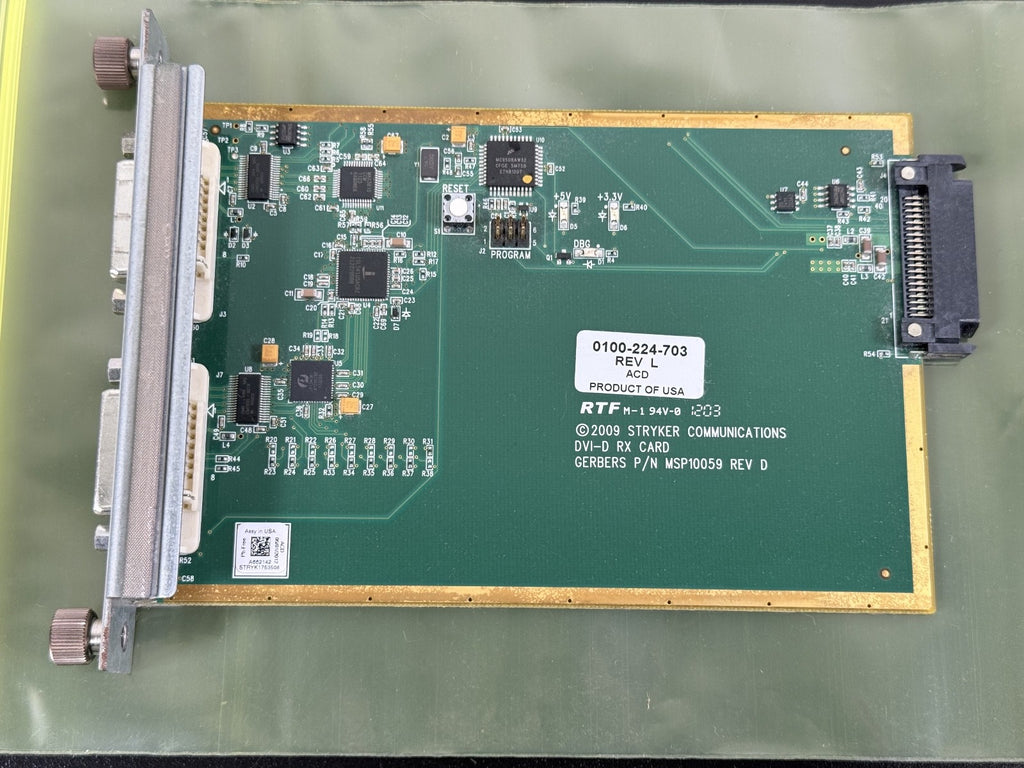 STRYKER COMMUNICATIONS DVI D RX CARD1