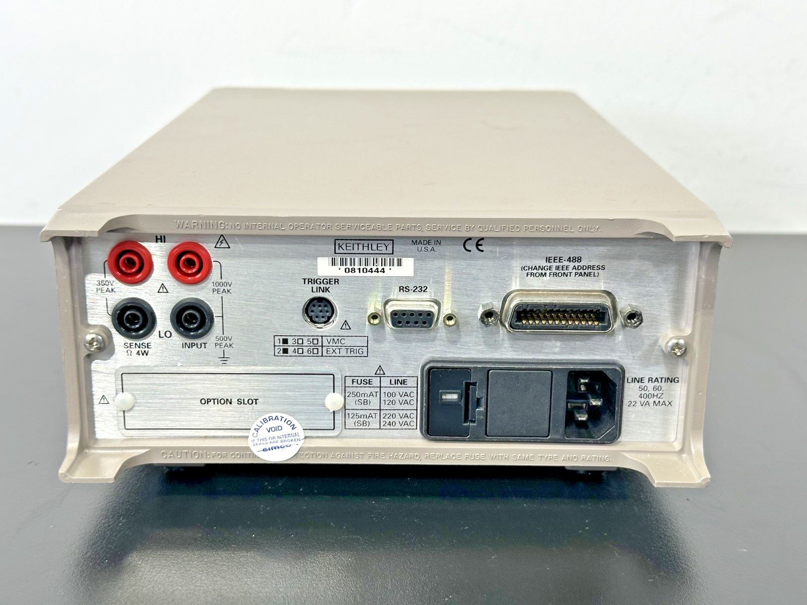Keithley 2000 6.5 Digit Bench Digital Multimeter DMM Powers On Working3