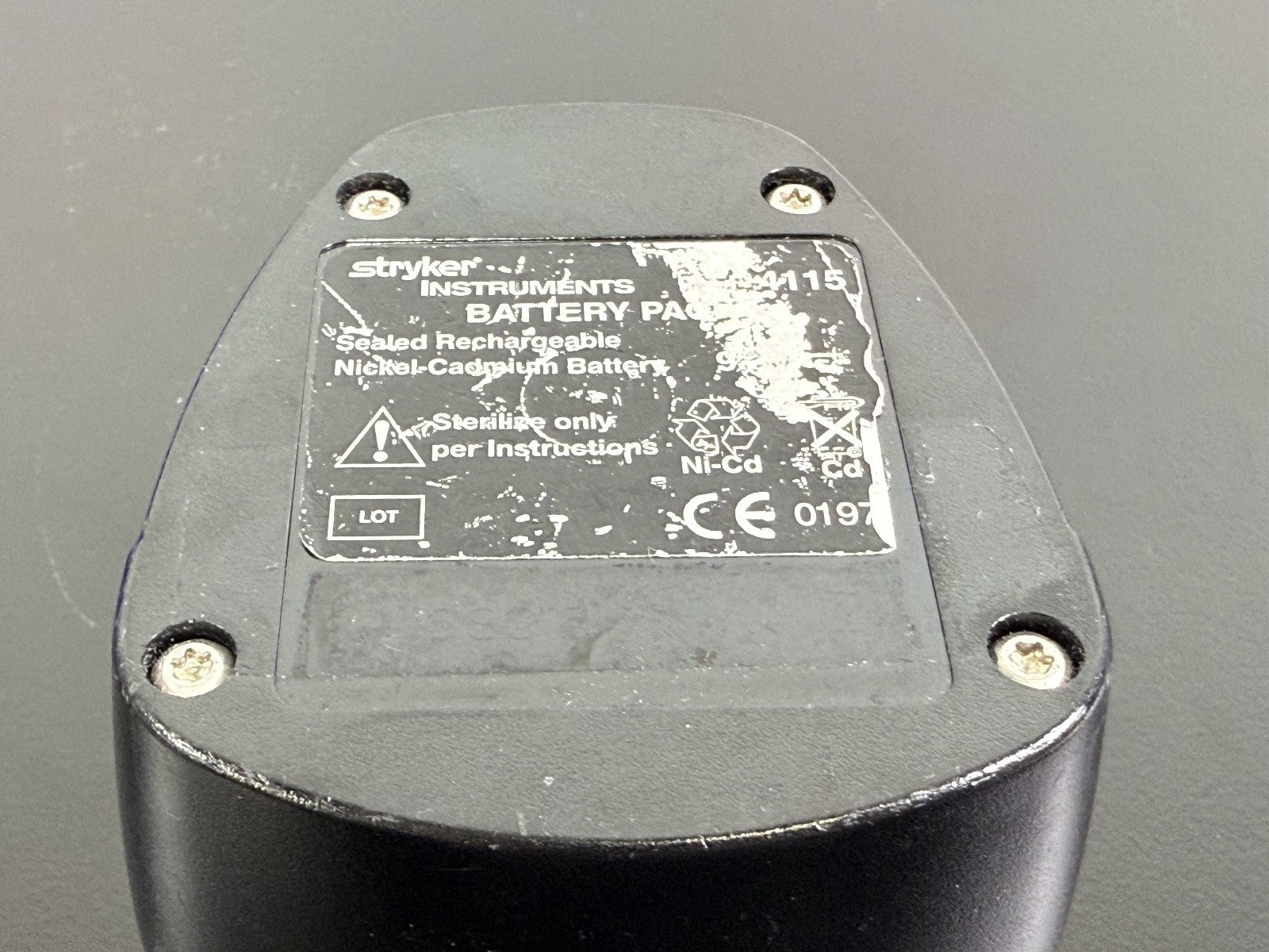 STRYKER 4115 Battery2