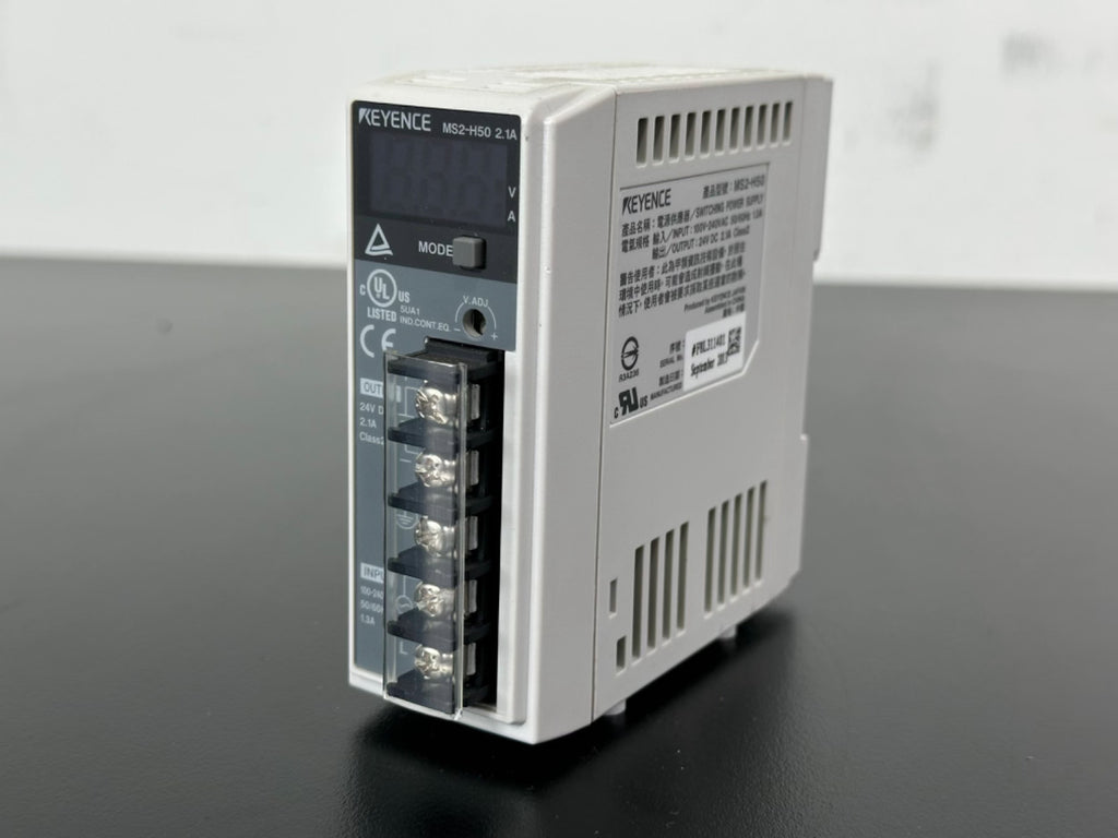 Keyence MS2 H50 Switching Power Supply 24V DC 2.1A Industrial Unit Used0