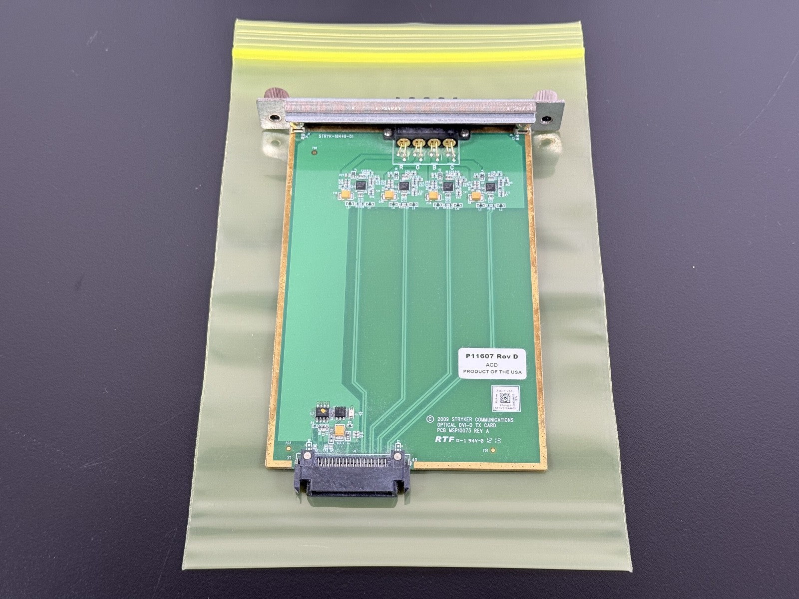 STRYKER COMMUNICATIONS DVI D TX CARD1