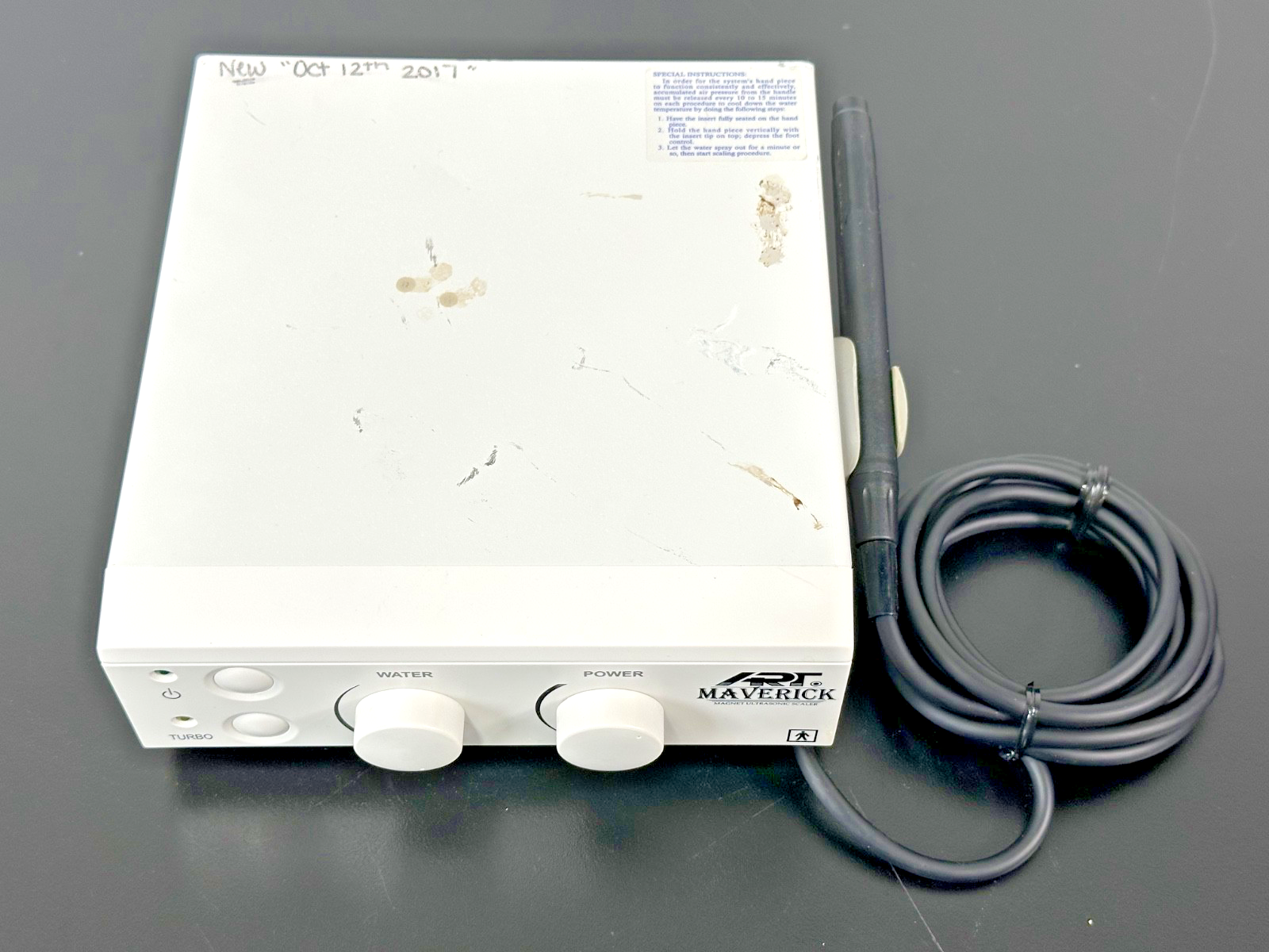 ART Maverick ART M1 25K Ultrasonic Scaler Control Unit w/ Handpiece Parts2