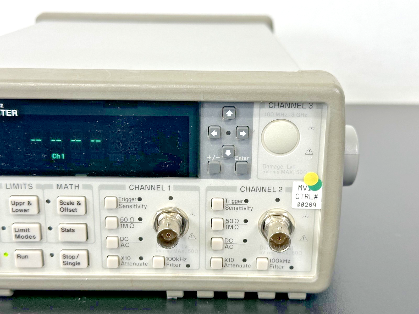 HP 53132A 225MHz Universal Frequency Counter Option 030 3GHz Input Working2