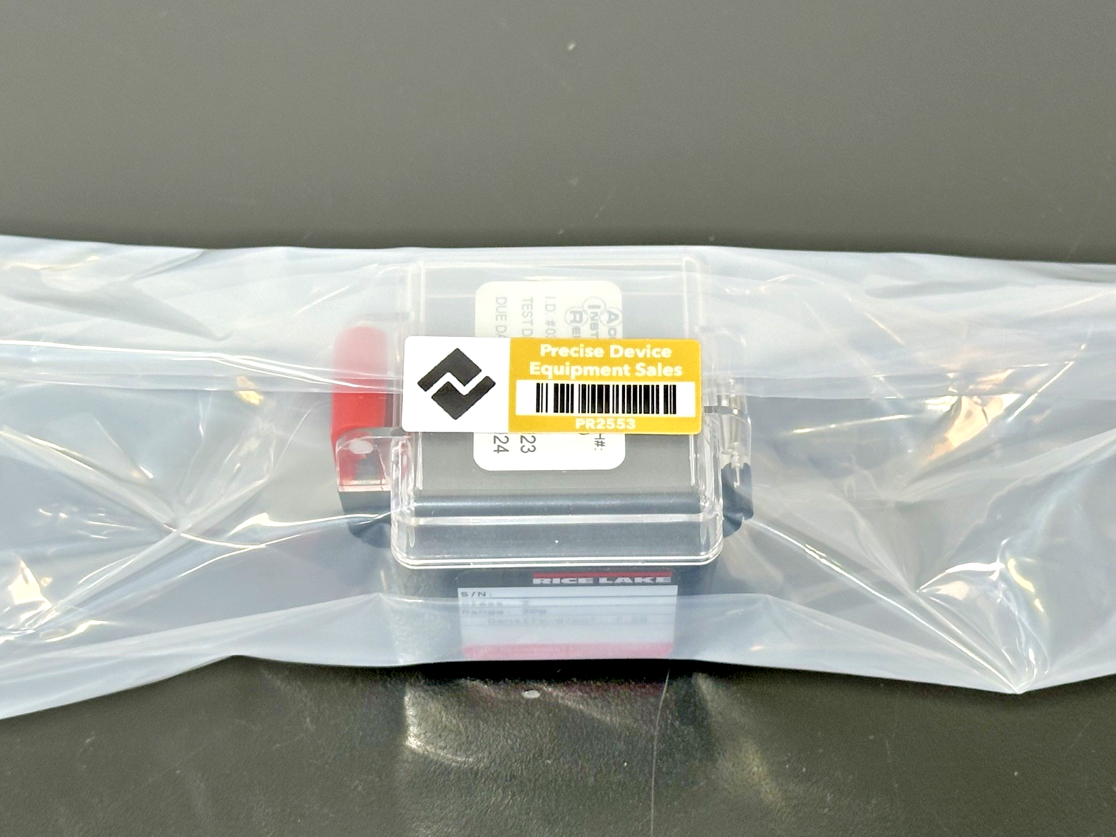 Rice Lake 20g Class 2 Calibration Weight w/ Protective Case4