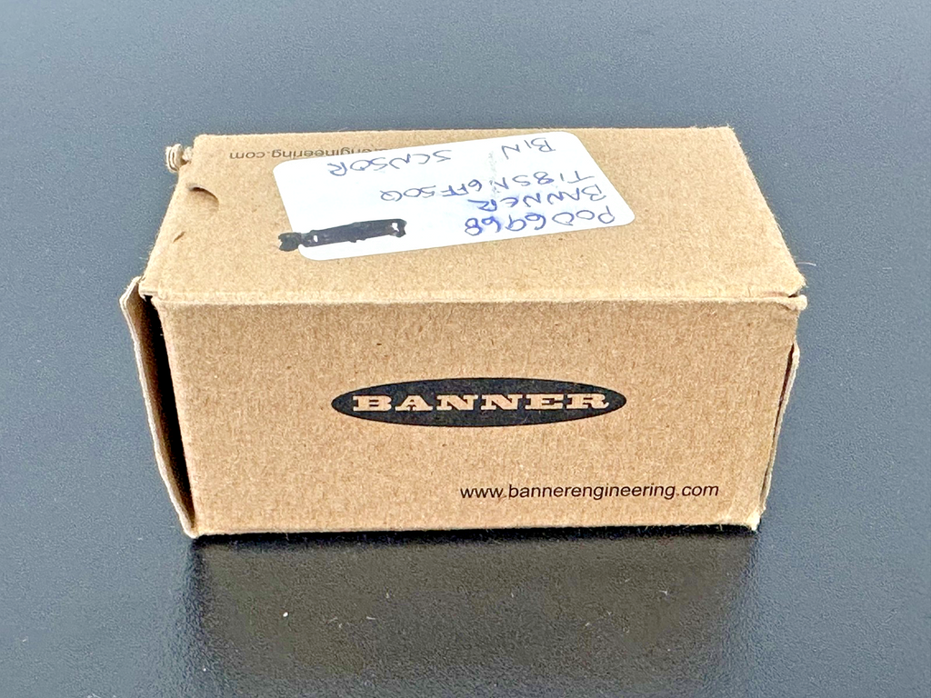 Banner T18SN6FF50Q Photoelectric Sensor 10 30VDC w/ Box & Manual4