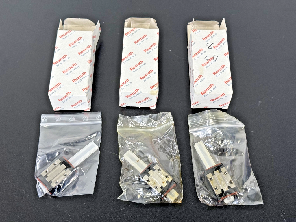 Rexroth R044289301 Miniature Linear Guide Block NRII Lot of 30