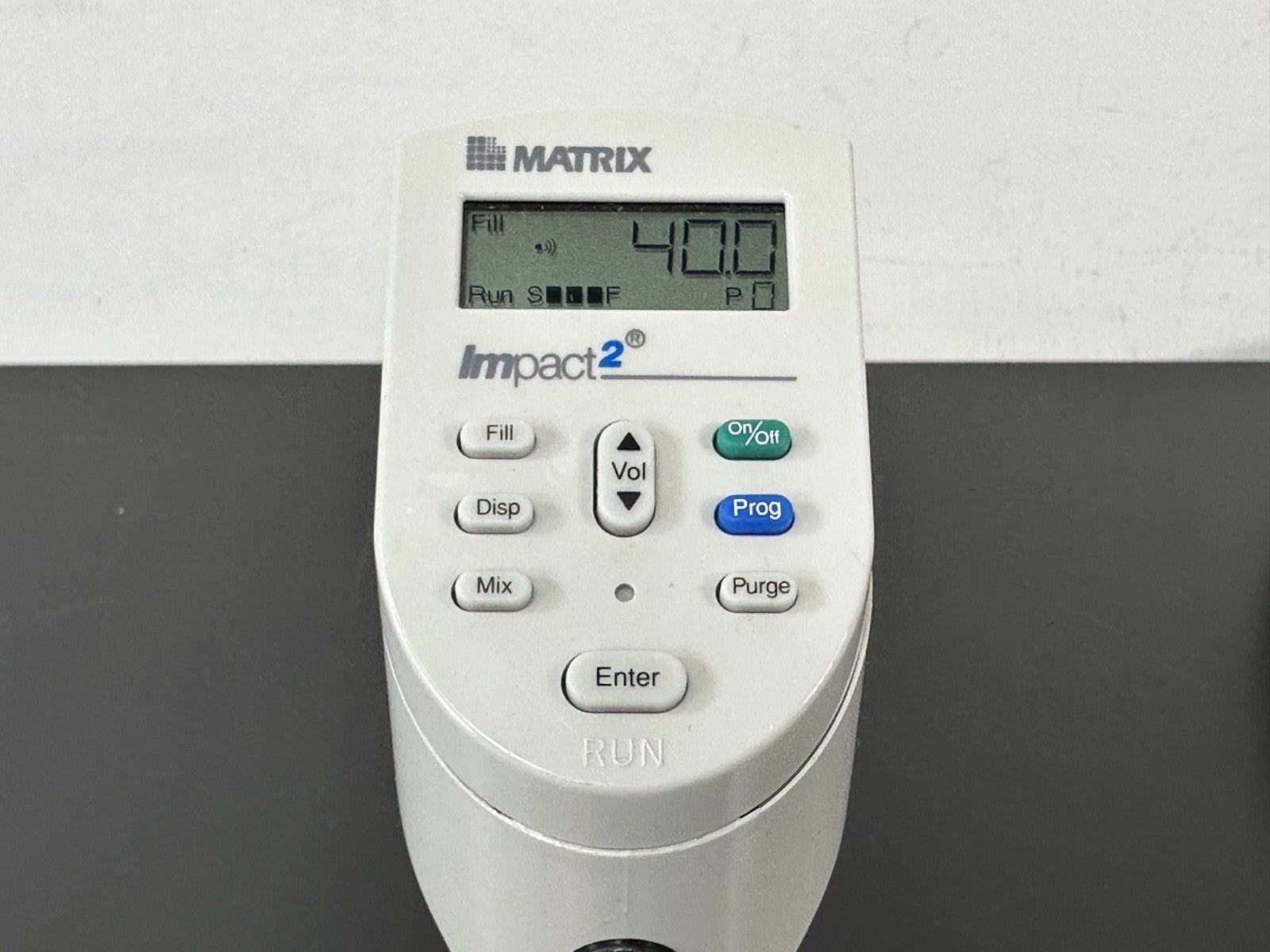Matrix Impact2 12 Channel 50 250µL Electronic Pipette w/ Charger  Powers On1