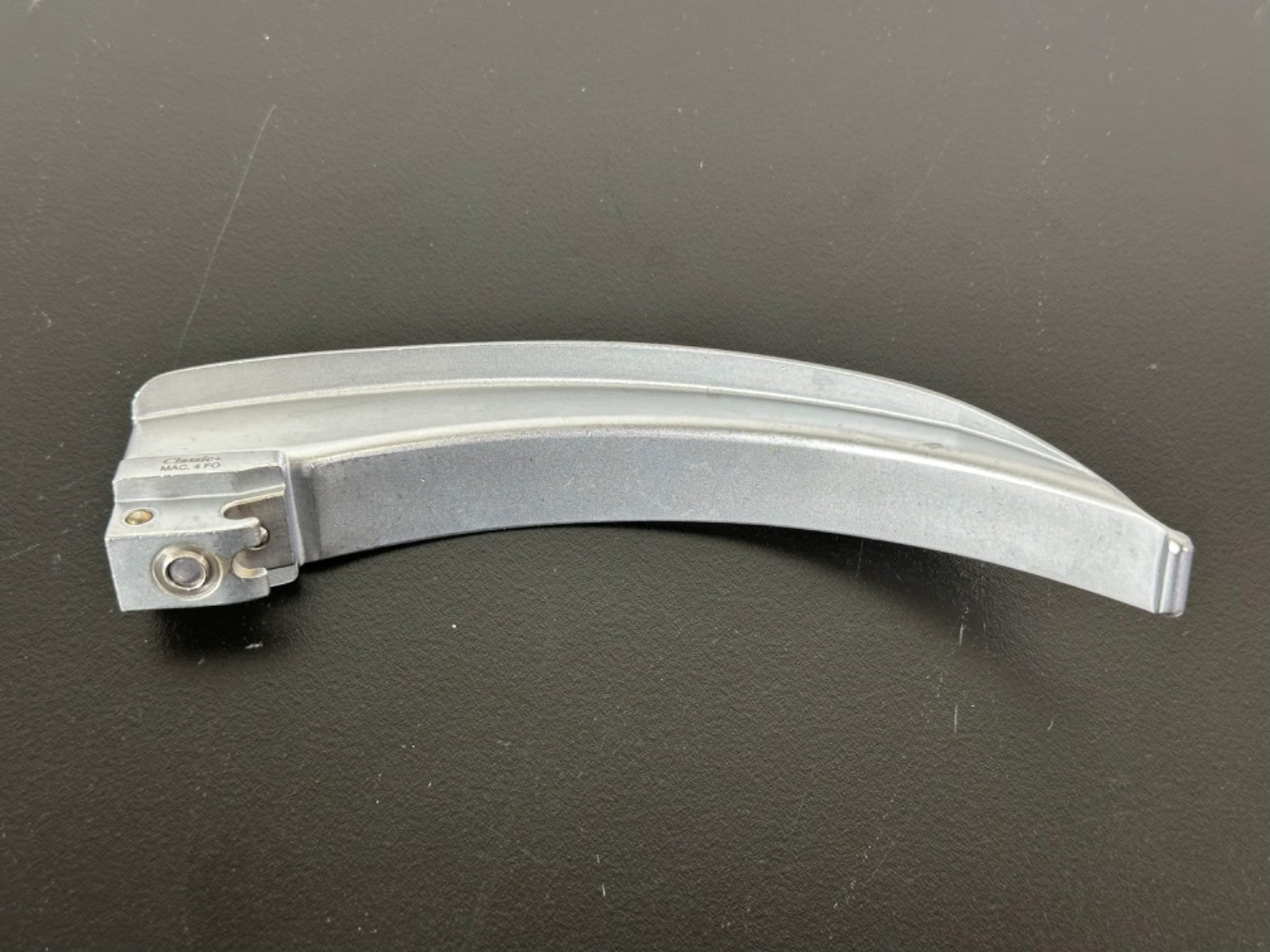 HEINE Classic+ MAC 4 FO Fiber Optic Laryngoscope Blade Size 4 Stainless Germany0