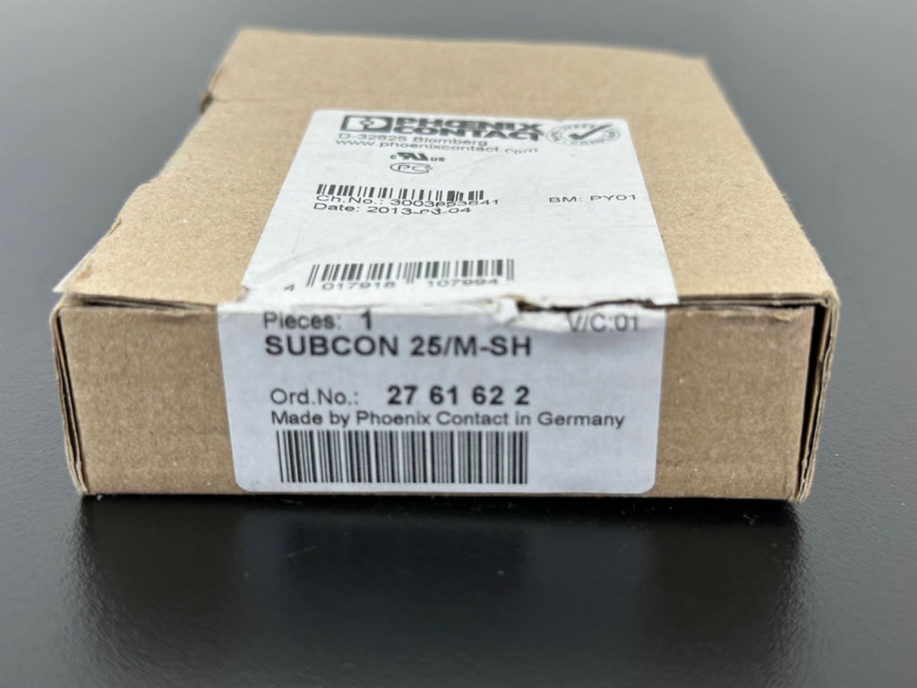 Phoenix Contact SUBCON 25/M SH D Sub Connector 2761622 DB25 Germany2