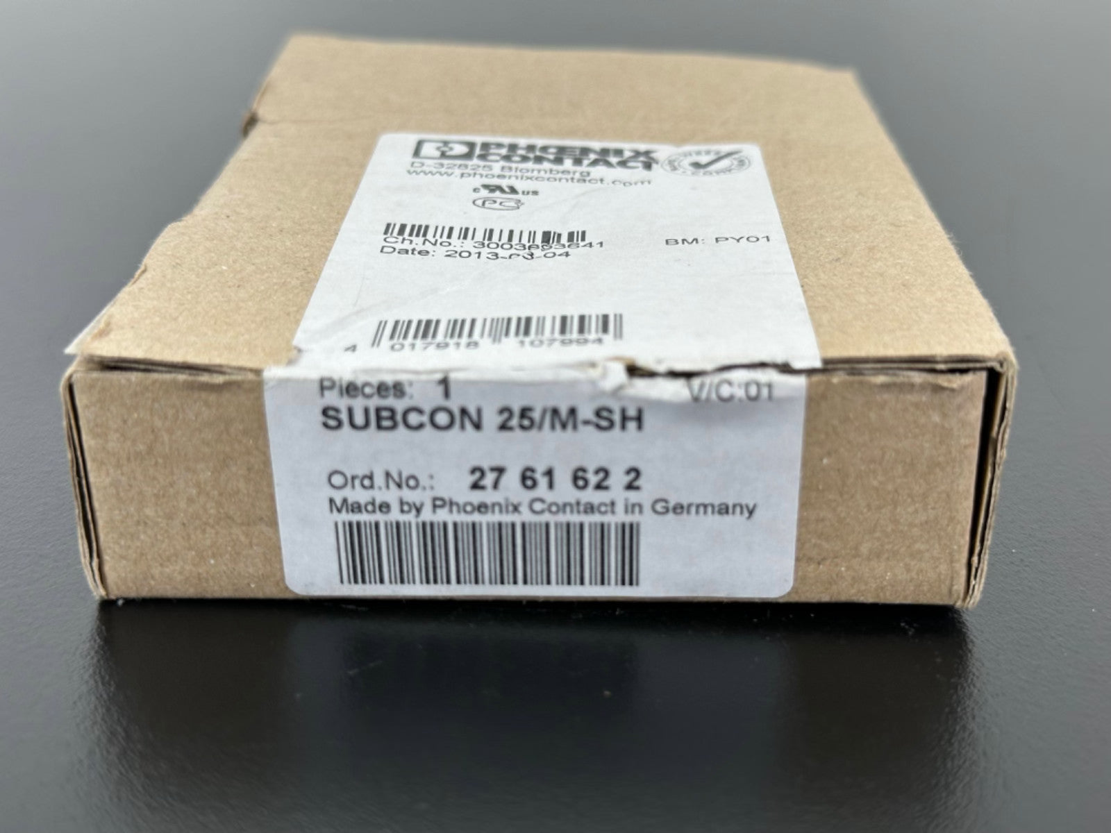 Phoenix Contact SUBCON 25/M SH D Sub Connector 2761622 DB25 Germany2