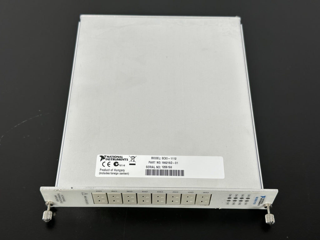 National Instruments SCXI 1112 8 Channel Thermocouple Amplifier Module4