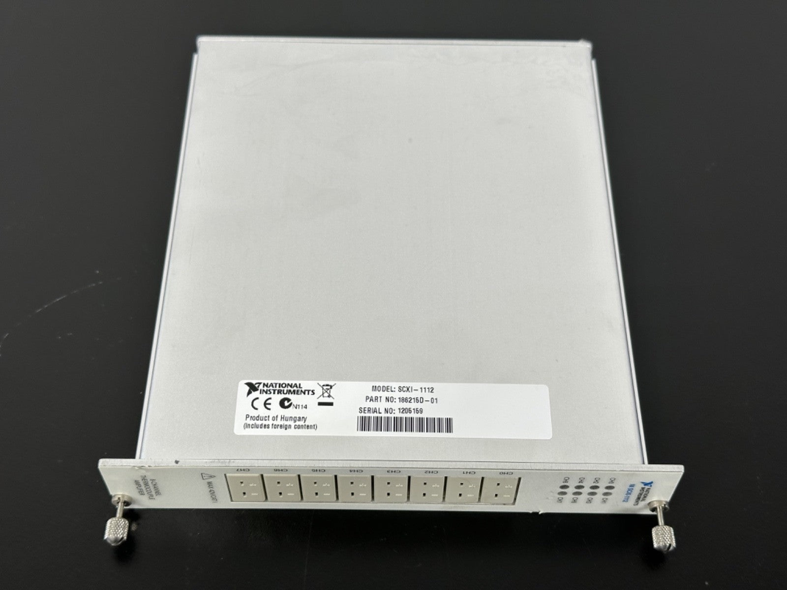 National Instruments SCXI 1112 8 Channel Thermocouple Amplifier Module4