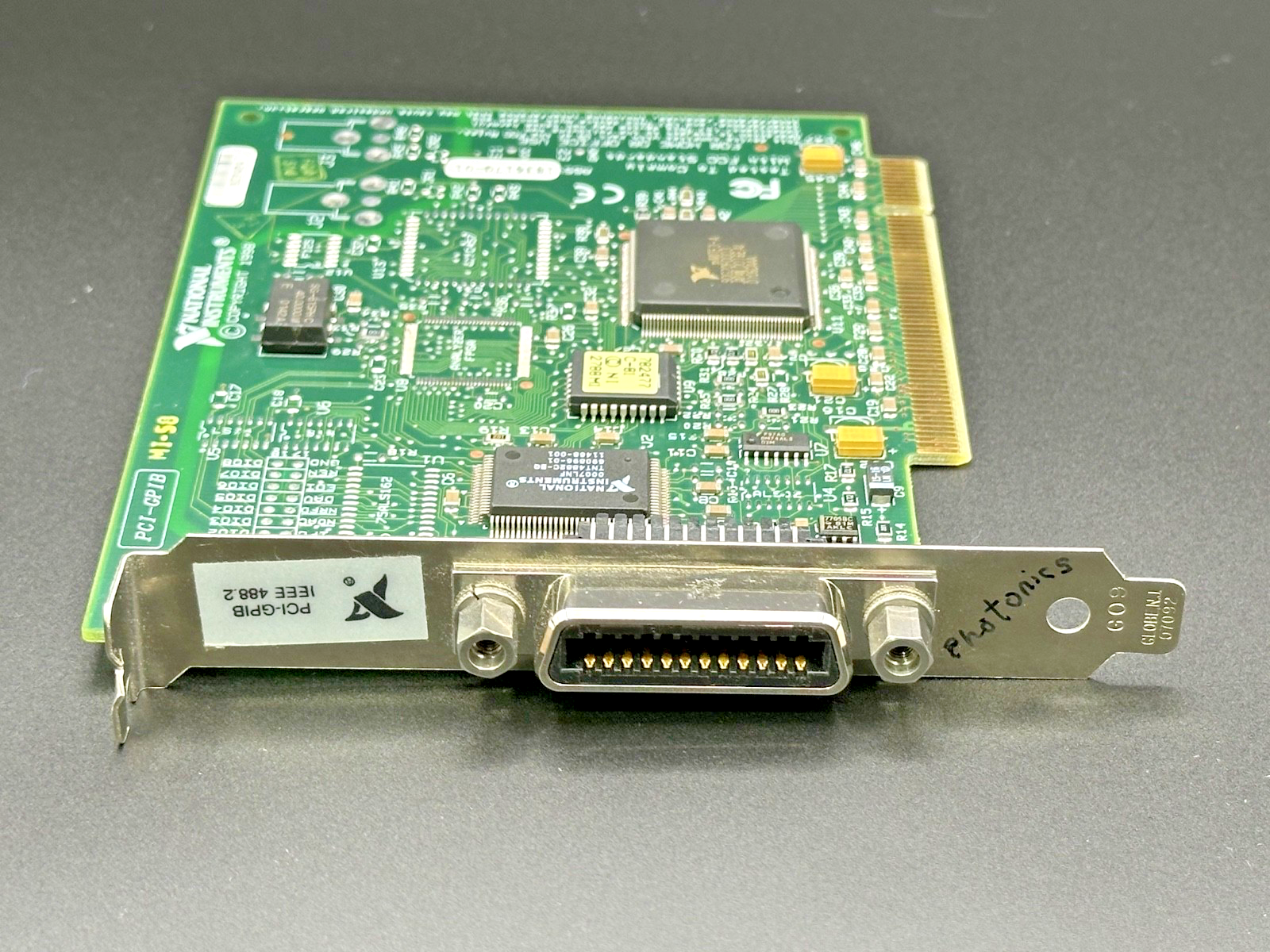 National Instruments PCI GPIB IEEE 488.2 Interface Card 183617G 01 Working3