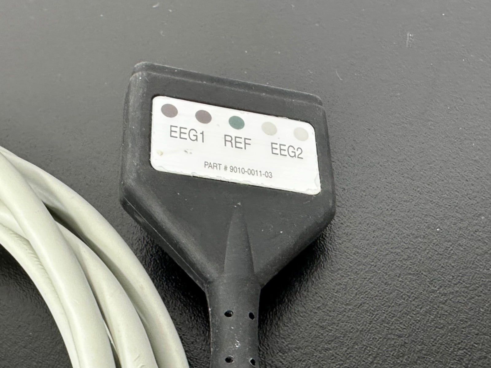 MECTA EEG Patient Cable Part # 9010 0011 03 EEG1 REF EEG2 Medical Lead Wire1