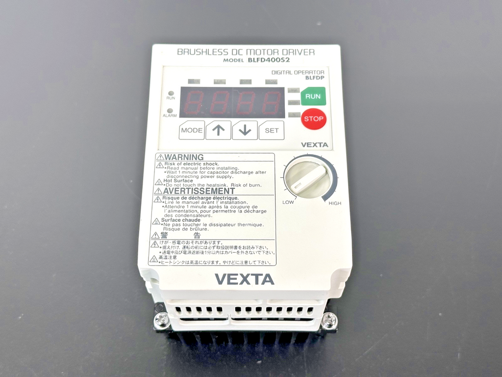 VEXTA BLFD400S2 Brushless DC Motor Driver Digital Operator BLFDP0