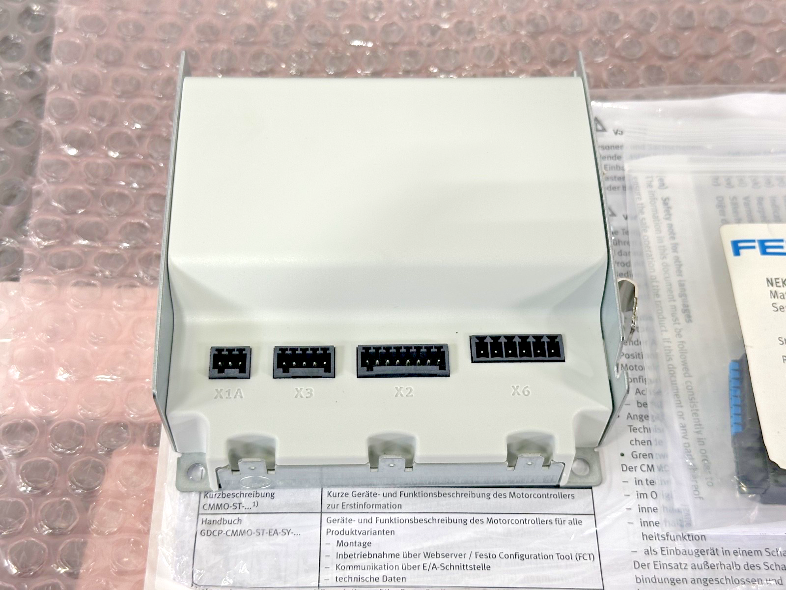 Festo CMMO ST C5 1 DIOP Motor Controller 1512316 New Open Box1