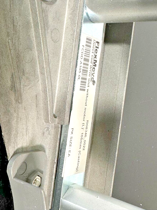 Dorner FlexMove FCDD A105 0L FC 105mm Direct End Drive Unit No Motor Used4