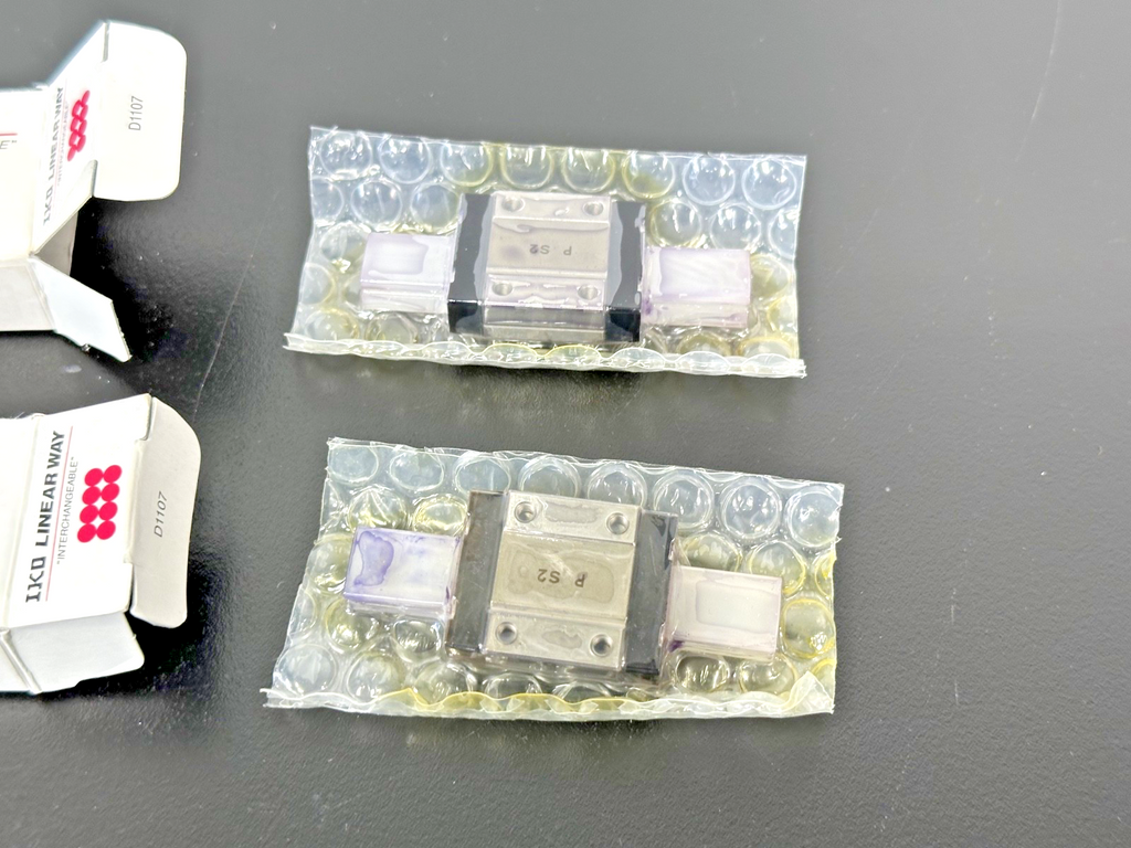 Lot of 2 IKO LWL12C1BPS2 Linear Way Guide Blocks Rail Bearings New Open Box1