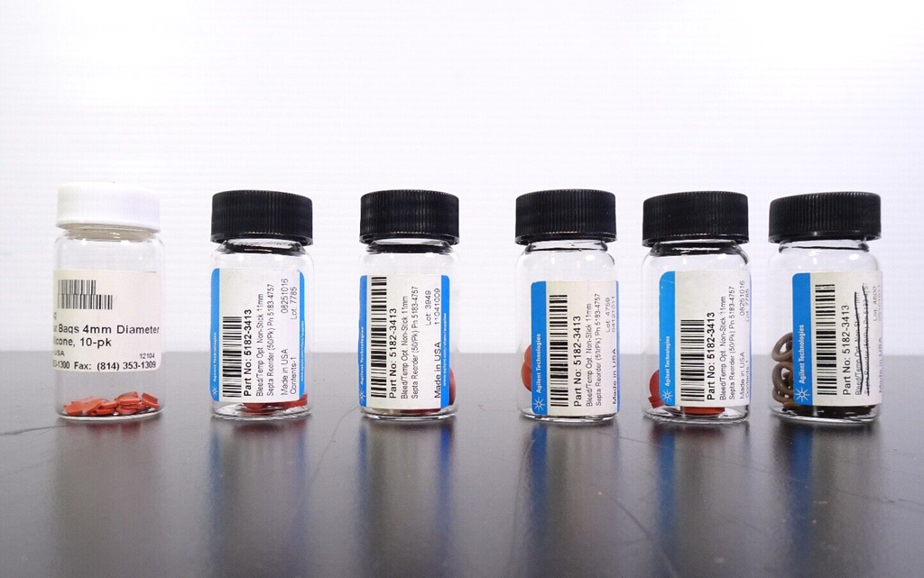 Mixed LOT x6) Agilent Premium Inlet Septa 5182 3413 | 22104 | See images0