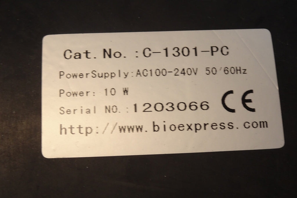 BIOEXPRESS GENEMATE MINI CENTRIFUGE C 1301 PC 115V 50/60HZ 130MA7