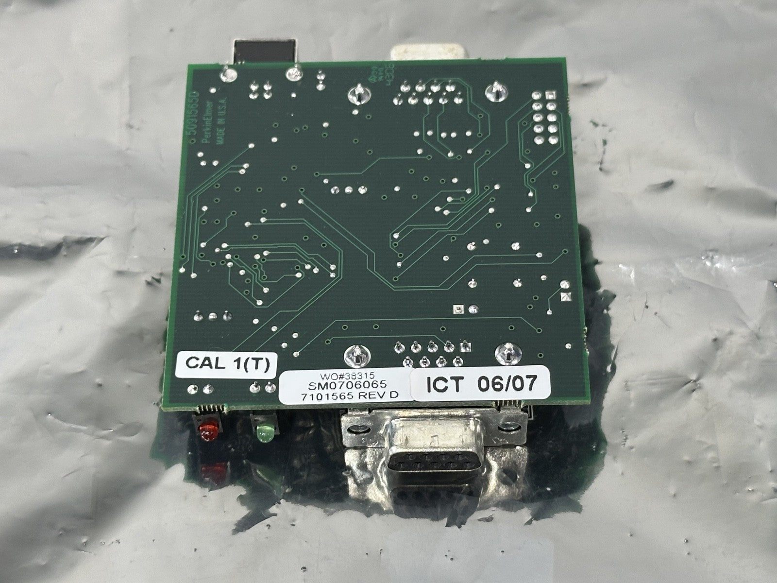 PerkinElmer 7101565 Rev D Interface Communication PCB Board Card2